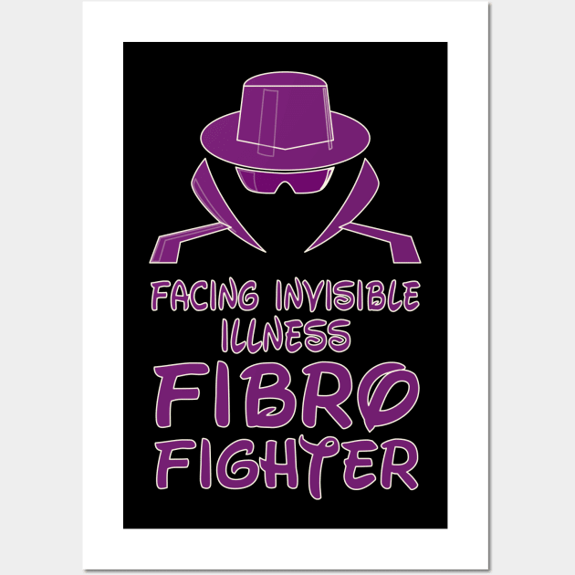 Fibromyalgia Fighter Wall Art by Fibromyalgia Store